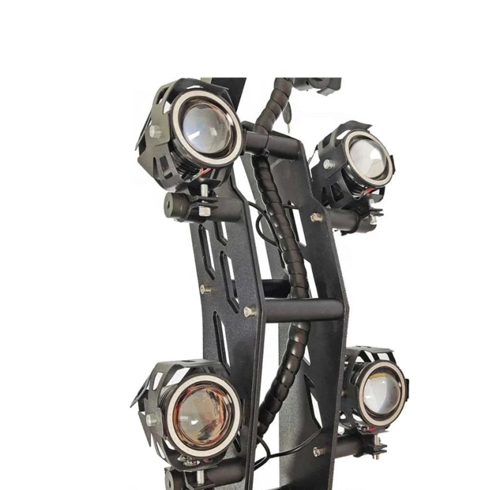 Dual Motor 10000W Top Electric Scooter 14 Inch Oversized Off-Road Tyres 72V-40AH Panasonic Brand Battery Maximum Speed 120KM/H AXSSIBLZ