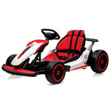 24V Go Kart for Kids 6+ Ride On Drift Kart with 200W*2 Extra Powerful Motors 8.1MPH High Speed Drifting with Music Horn AXSSIBLZ