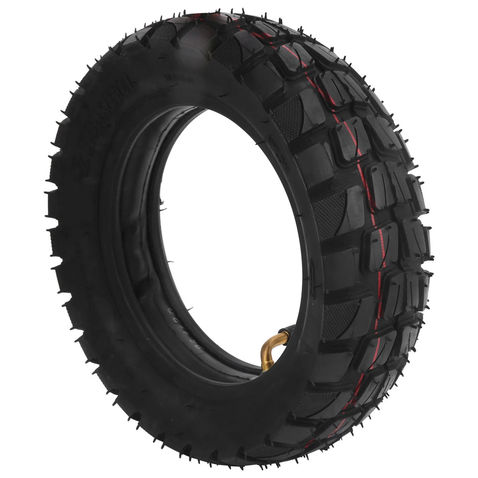 10inch Electric Scooter Tire with 10x2.5in Inner Tube Inflatable Rubber Tyre Replacement 255x80 Outer Tube AXSSIBLZ