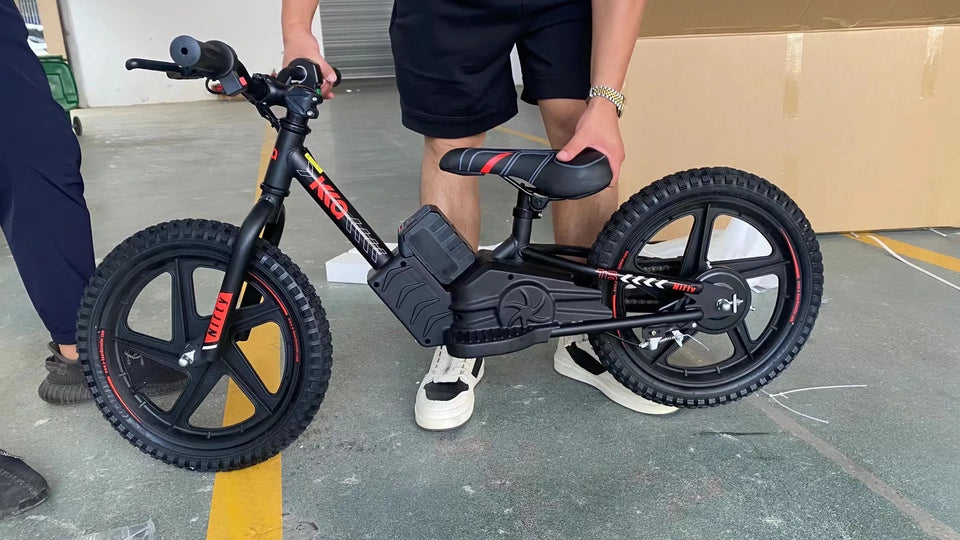 80W 24V Luxury Electric Balance Bike for Boys and Girls to Outdoor Play /Popular Racing Ride on Motorcycles AXSSIBLZ