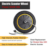 60/70-6.5 Motor Electric Scooter 36V 500W Engine Wheel For Ninebot Max G30 Electric Scooter Rear Driving Wheel Tire Motor Repair AXSSIBLZ