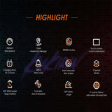 kukirin G4 2000w 60v 20ah electric scooter 11 inch road tyres top speed 70km/h led display foldable high quality Escoote AXSSIBLZ