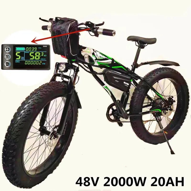 Fat tire electric bike