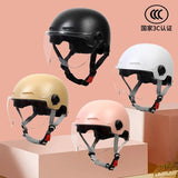 Motorcycle Helmet for Men Women Classic Retro Scooter Half Helmet Ultralight Cycling Helmet MTB Bike Bicycle Motorcycle Helmet AXSSIBLZ