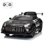 12V Licensed Mercedes-Benz GT3 Kids Ride on Car, Electric Vehicles for Kids Gifts,Ride on Toys with Remote Control, Music AXSSIBLZ