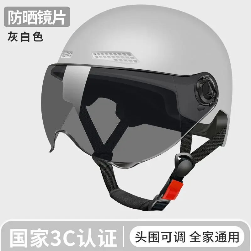 Motorcycle Helmet for Men Women Classic Retro Scooter Half Helmet Ultralight Cycling Helmet MTB Bike Bicycle Motorcycle Helmet AXSSIBLZ