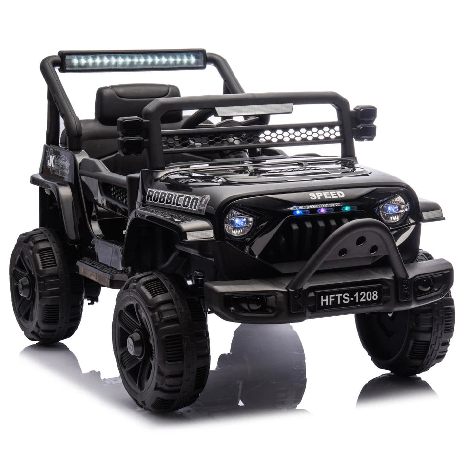 12V Kids Ride On Electric Truck Car W/Parents Control,2WD,Four-wheel suspension,Early education function,Adjustable volume,USB AXSSIBLZ