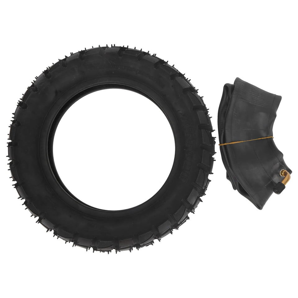 10inch Electric Scooter Tire with 10x2.5in Inner Tube Inflatable Rubber Tyre Replacement 255x80 Outer Tube AXSSIBLZ