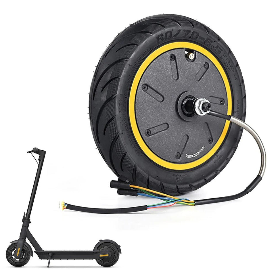 60/70-6.5 Motor Electric Scooter 36V 500W Engine Wheel For Ninebot Max G30 Electric Scooter Rear Driving Wheel Tire Motor Repair AXSSIBLZ