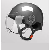 Helmet For Electric Motorcycle Man Woman Helmet Sun Protection Anti-UV Lightweight Half Helmet 4 Layers Of Protection Moto Casco AXSSIBLZ