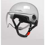 Helmet For Electric Motorcycle Man Woman Helmet Sun Protection Anti-UV Lightweight Half Helmet 4 Layers Of Protection Moto Casco AXSSIBLZ