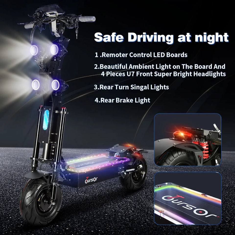 X13 Dropshipping Upgraded Al-Alloy NFC Smart Control 60V/72V 50A 8000W/10000W 13 Inch City Tyre Speed 120KM/H elektro scooter AXSSIBLZ