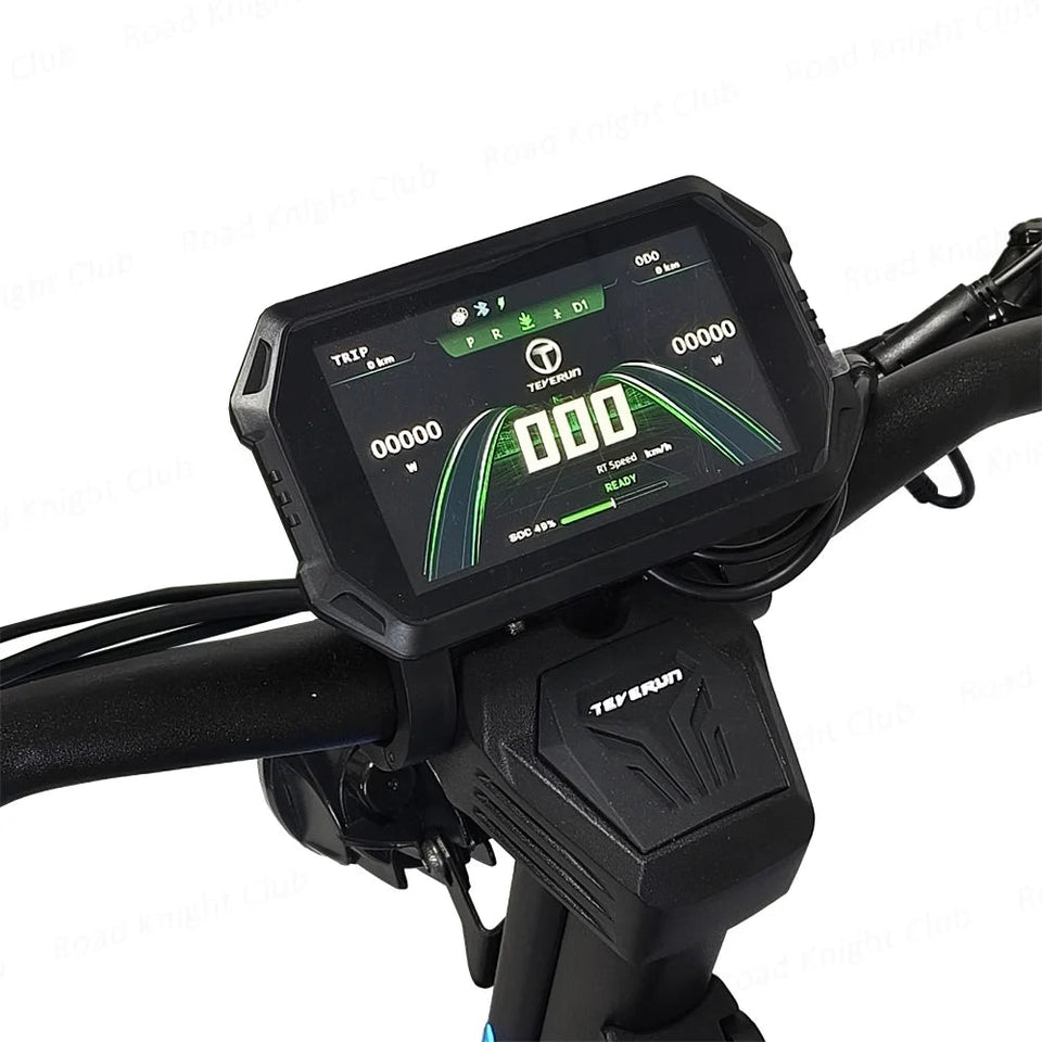 TEVERUN Fighter 11+ 60V 35Ah 26Ah Battery 1600W*2 Motor 4inch Display With NFC 4 Pistons Hydraulic Brake 11inch Tire Scooter AXSSIBLZ