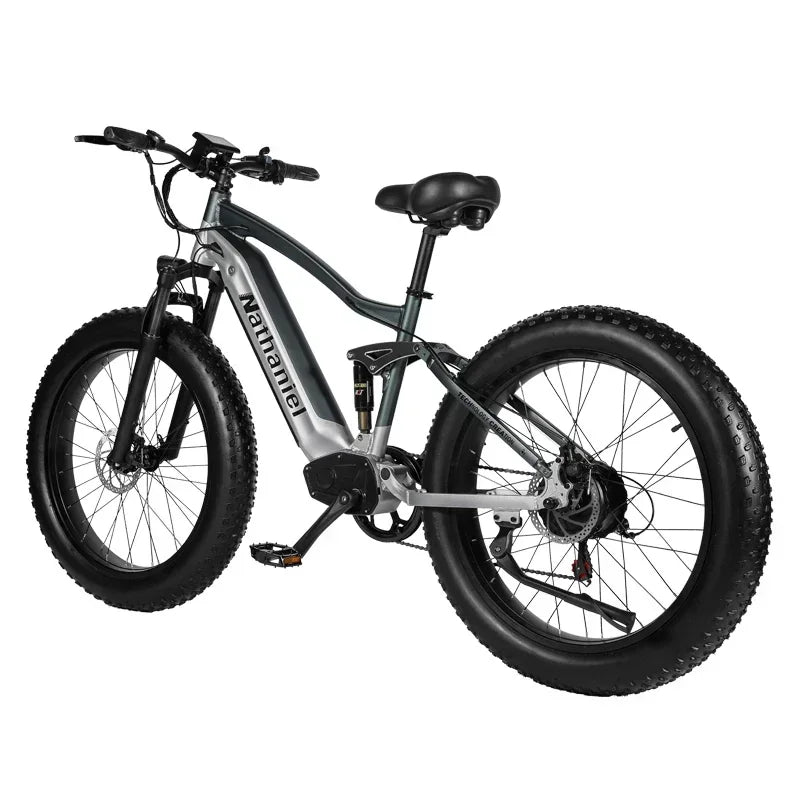 CHINA US 1000W Off-road Electric Bike 26 inch 4.0 Fat Tire Outdoor Sports Mountain Bike 20Ah Battery Adult Bike 40km/h ebike AXSSIBLZ