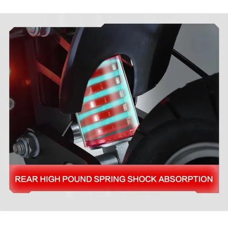 Boyueda Q7Pro E-Scooter 3200W Dual Motor 52V19ah Battery Shock-absorbing Seats Electric Scooter 10*3.5inch Silent Tire eScooters AXSSIBLZ