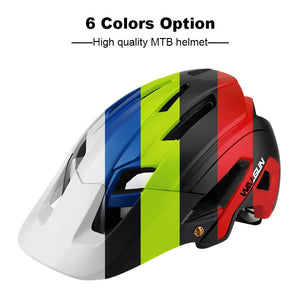 Trail bike helmet MTB mountain XC AM bikes helmet for men women adults off road cycling helmet with visor enduro bicylce helmets AXSSIBLZ