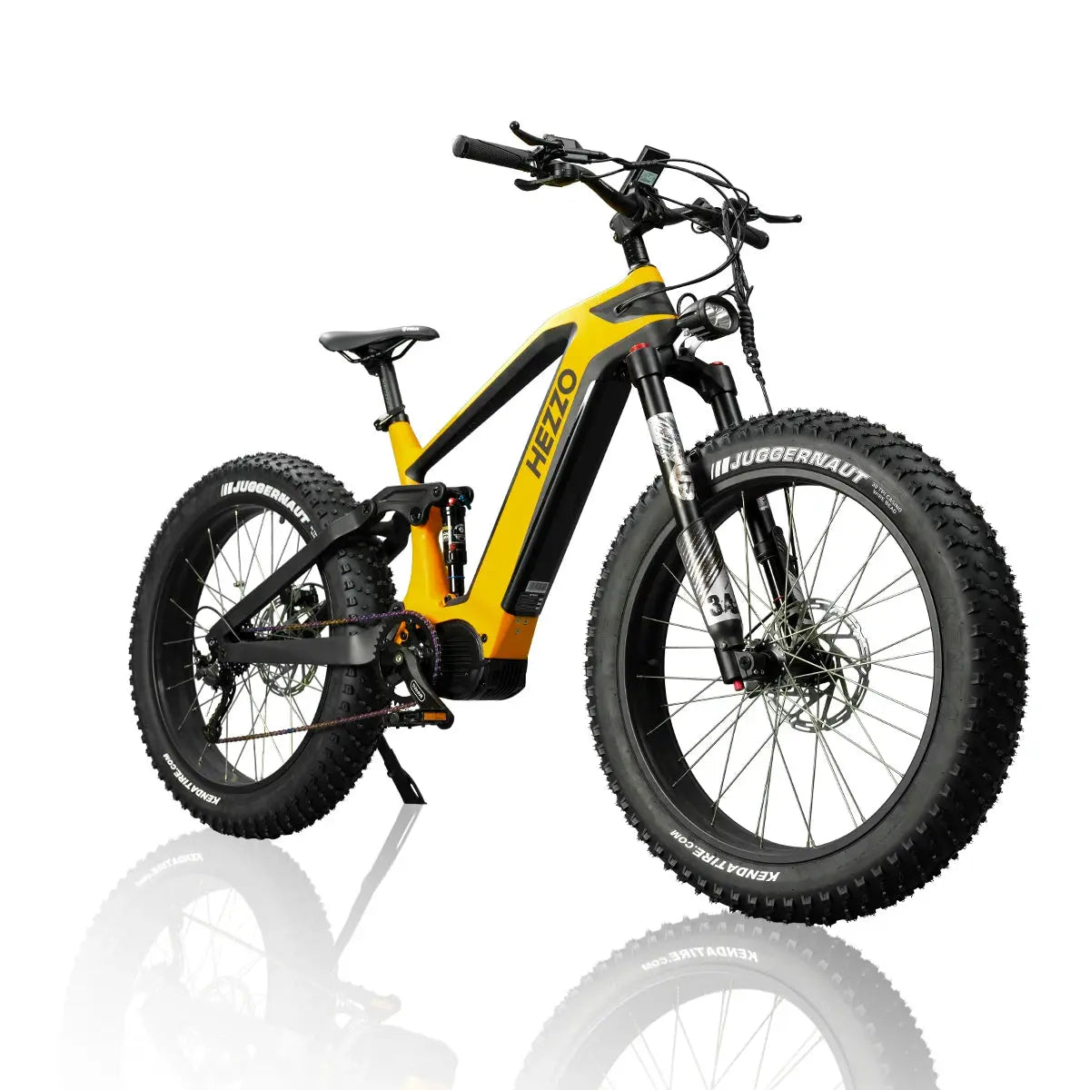 HEZZO M620 Pro Mid Drive Fat Tire Carbon Fiber Electric Bicycle - AXSSIBLZ