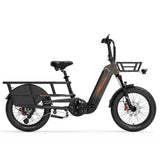 LANKELEISI Wombat-1 20" Cargo Electric Bike 1000W Motor 48V 20Ah Battery AXSSIBLZ