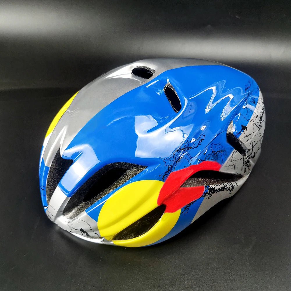 Red Airo Cycling Helmet Bike Helmet Mountain Bike Road Bike Helmet Adult Men's and Women Sports Helmets Hard Hat Cascos Ciclismo AXSSIBLZ