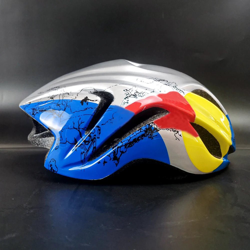 Red Airo Cycling Helmet Bike Helmet Mountain Bike Road Bike Helmet Adult Men's and Women Sports Helmets Hard Hat Cascos Ciclismo AXSSIBLZ