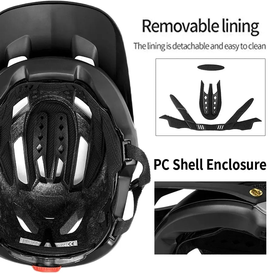 BATFOX Ultralight Integral Bike Racing Helmet - AXSSIBLZ