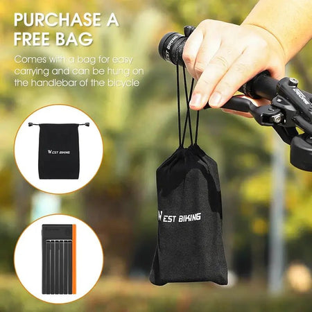 West Biking Bicycle Folding Lock - AXSSIBLZ