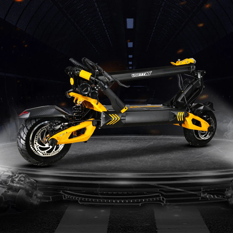 VSETT 10+ 10 Inch Off-Road Electric Scooter VSETT10+ Upgraded ZERO 10X 10 Plus Double Drive 60V 2800W Dual Motor VSSET MACURY AXSSIBLZ