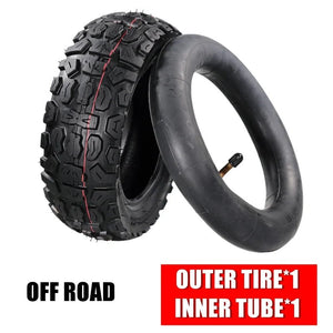 10x3 Inch TUOVT Widened Pneumatic Tire Inflatable Tyre for Electric Scooter VSETT 10+ ZERO 10X Kaabo Mantis 10 Inch Dualtron AXSSIBLZ