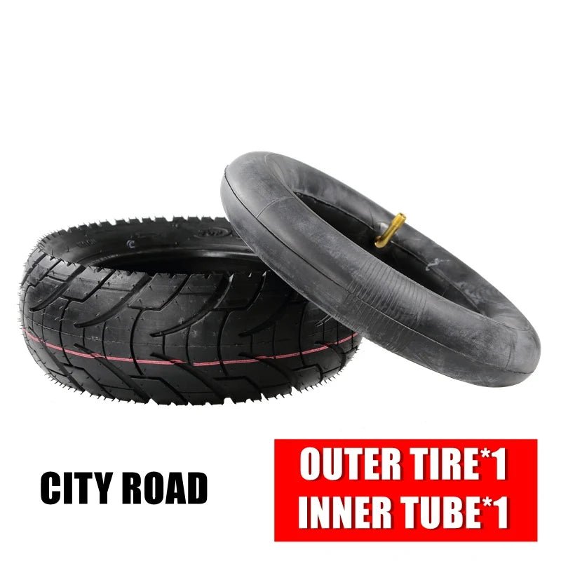 10x3 Inch TUOVT Widened Pneumatic Tire Inflatable Tyre for Electric Scooter VSETT 10+ ZERO 10X Kaabo Mantis 10 Inch Dualtron AXSSIBLZ