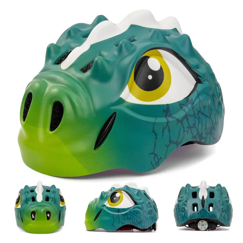 Kids Dinosaur Outdoor Safety Bike Helmets - AXSSIBLZ