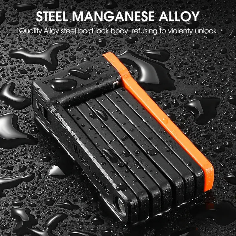 West Biking Bicycle Folding Lock - AXSSIBLZ