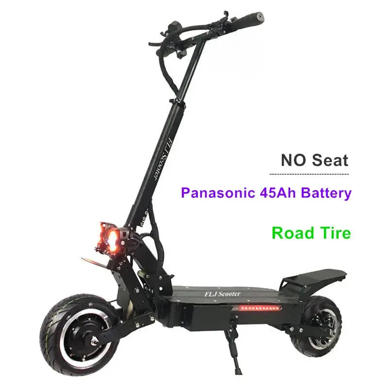 No seat road tire FLJ Powerful E-Scooter