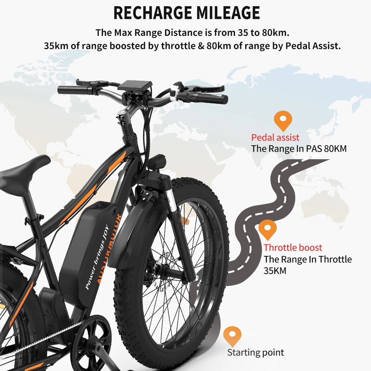 S07-B 750W Electric Mountain Bike – 48V 13Ah Lithium Battery, All-Terrain Power for Adventurous Rides AXSSIBLZ