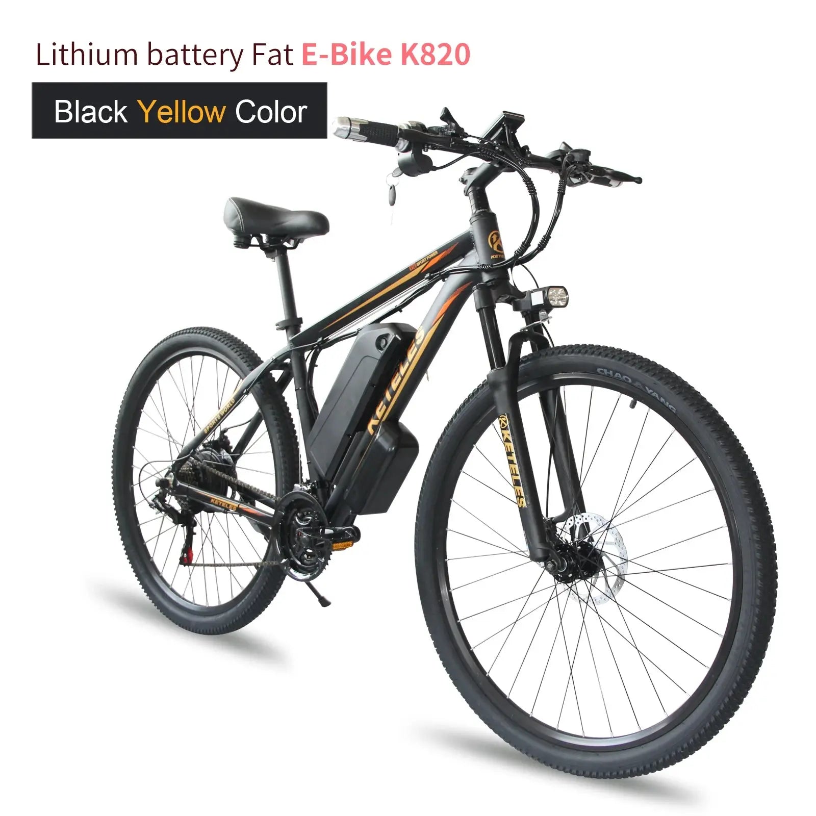 Keteles K820 Electric Mountain Bike - AXSSIBLZ