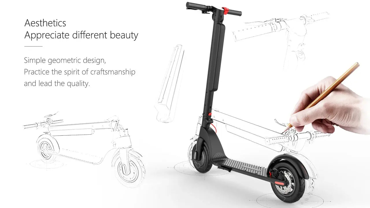 X8 Aviation E-Scooter simple design