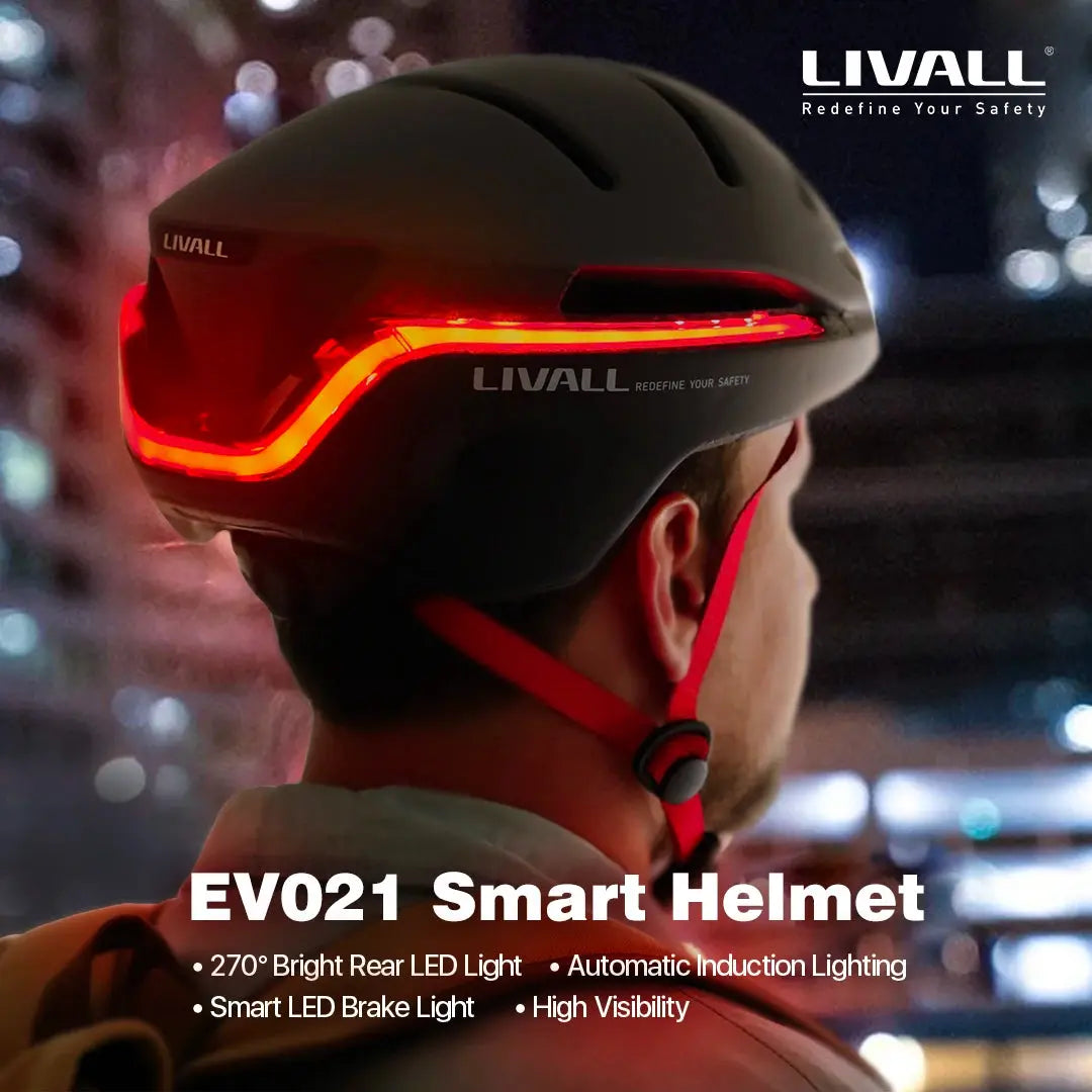 LIVALL EVO21 Smart MTB Cycling Helmet with Auto SOS alert - AXSSIBLZ