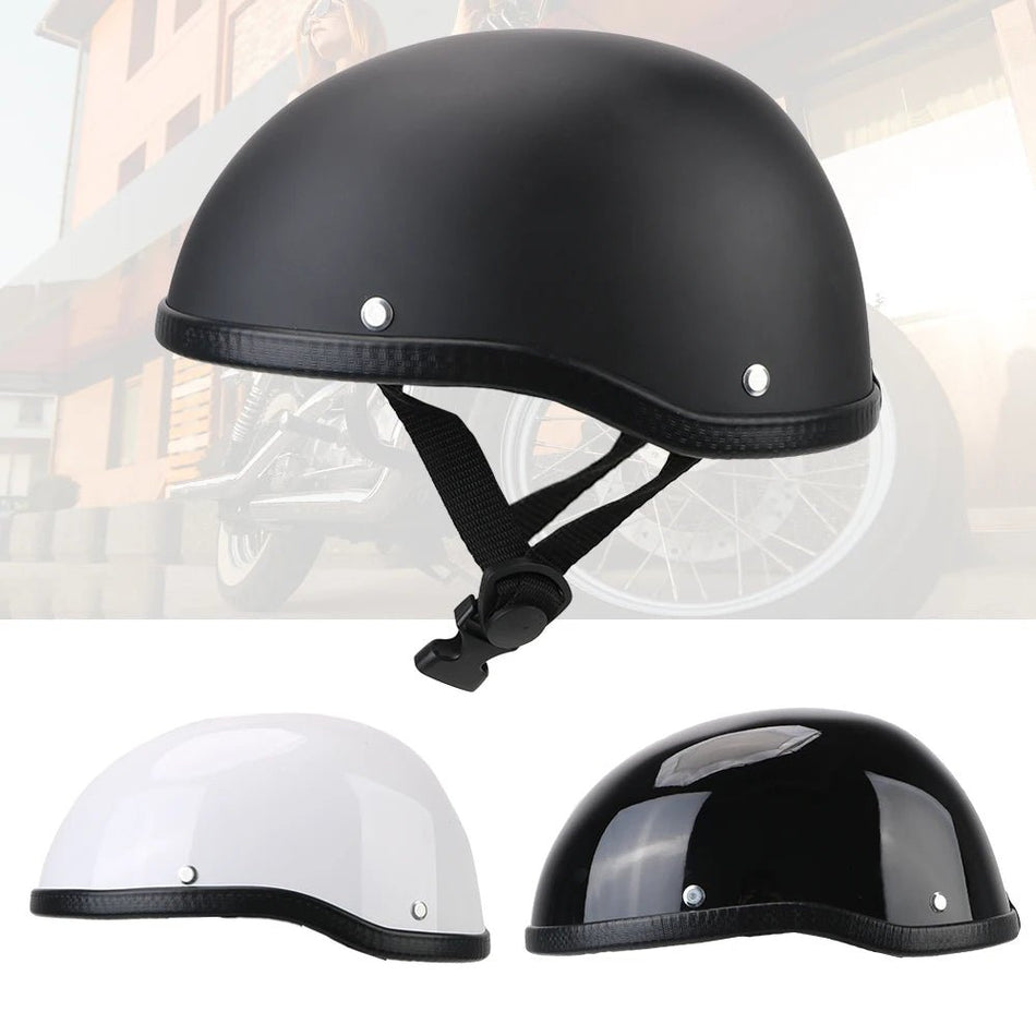 Motorcycle Helmets MTB Bike Cycling Safety Protector Half face Type Retro Vintage Ultralight Fashion Motorbike Accessories AXSSIBLZ