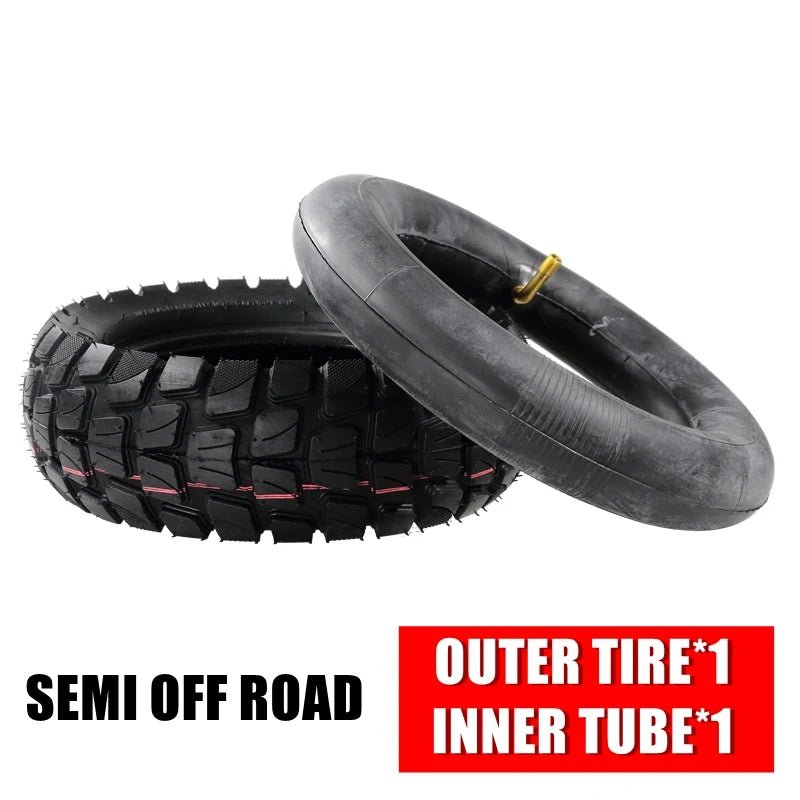 10x3 Inch TUOVT Widened Pneumatic Tire Inflatable Tyre for Electric Scooter VSETT 10+ ZERO 10X Kaabo Mantis 10 Inch Dualtron AXSSIBLZ