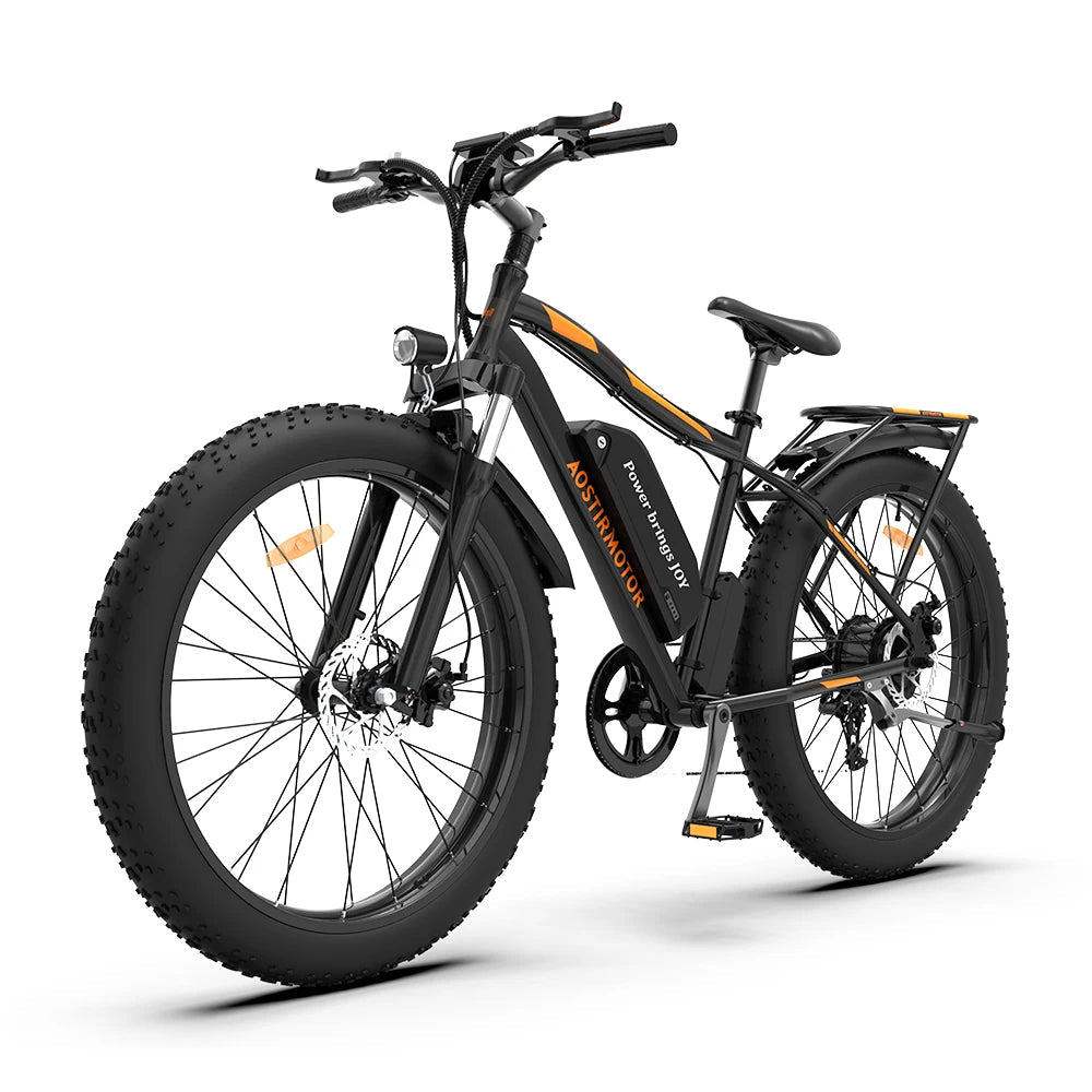 S07-B 750W Electric Mountain Bike – 48V 13Ah Lithium Battery, All-Terrain Power for Adventurous Rides AXSSIBLZ