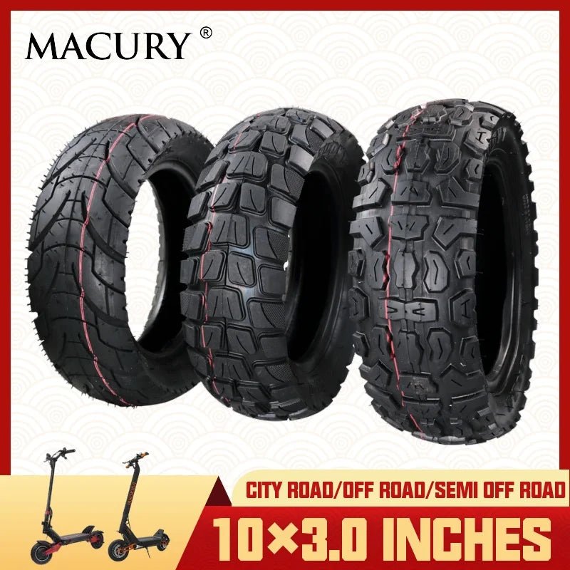 10x3 Inch TUOVT Widened Pneumatic Tire Inflatable Tyre for Electric Scooter VSETT 10+ ZERO 10X Kaabo Mantis 10 Inch Dualtron AXSSIBLZ