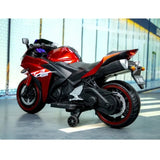 kids motorcycle 12V motorcycle for kids 3 4 5 6 years Boys Girls 12v7ah kids motorcycle ride on toy with Training Wheels/manual AXSSIBLZ
