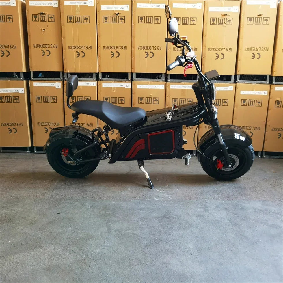 TurboCruiser 10000W – Modern Hulk CityCoco Electric Moped Scooter W/ Alloy Frame AXSSIBLZ