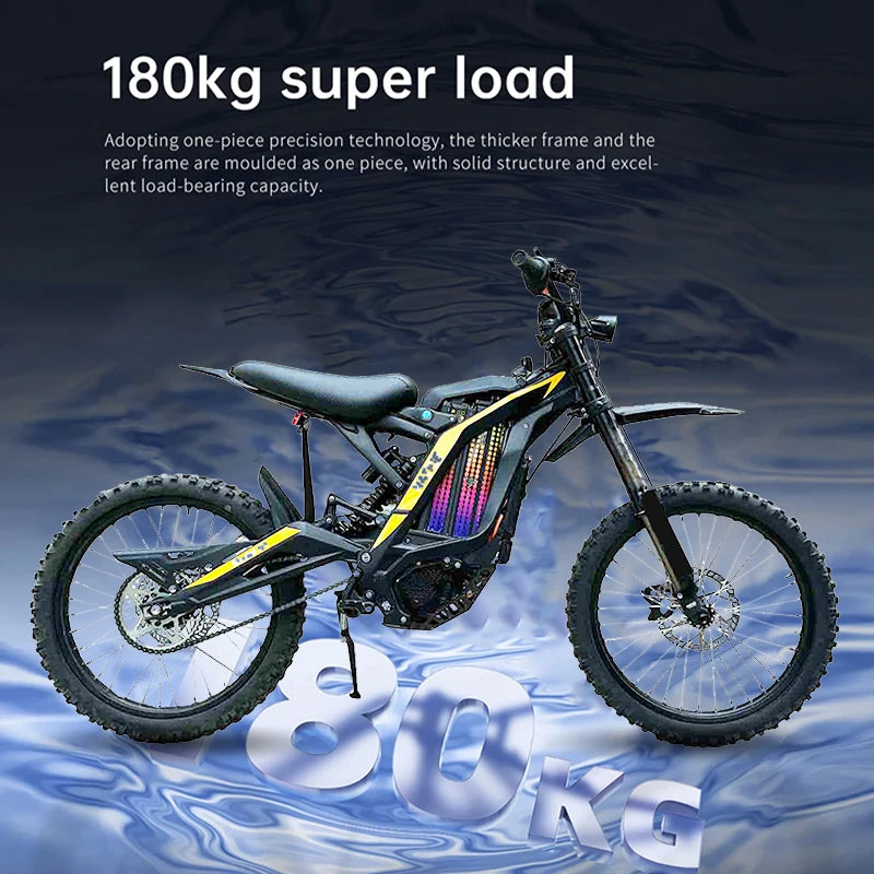 Freego Ebike 8000W 72V 30AH N1 Electric Motorcycle 19Inch MTB Tires Electric Dirt Bike with LCD Display AXSSIBLZ