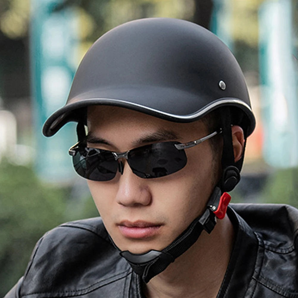 Extended Brim Baseball Hat Fashion Cycling Helmet Impact Resistance AXSSIBLZ