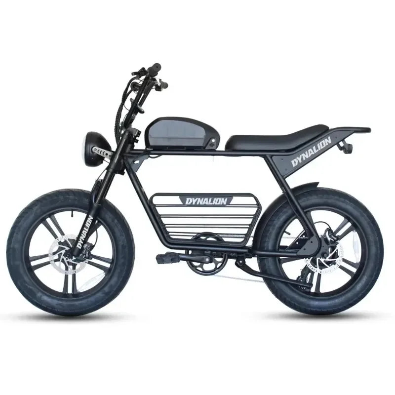 K7-2 RetroPower 48V 1000W Hybrid Electric Bike – Conquer Roads, Dirt, and Mountains AXSSIBLZ