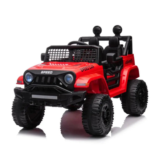 Kids Ride On Truck Car 12V 7A W/Parents Remote Control Electric Car 3 Speed Adjustable Power Display MP 3LED Light Safety Belt AXSSIBLZ