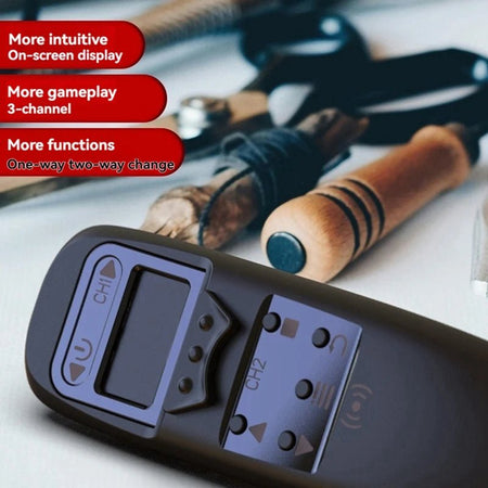 W6 2.4G Waterproof Remote Control Electric Skateboard Surfboard 3-Channel Screen Remote Control Wireless Charging AXSSIBLZ