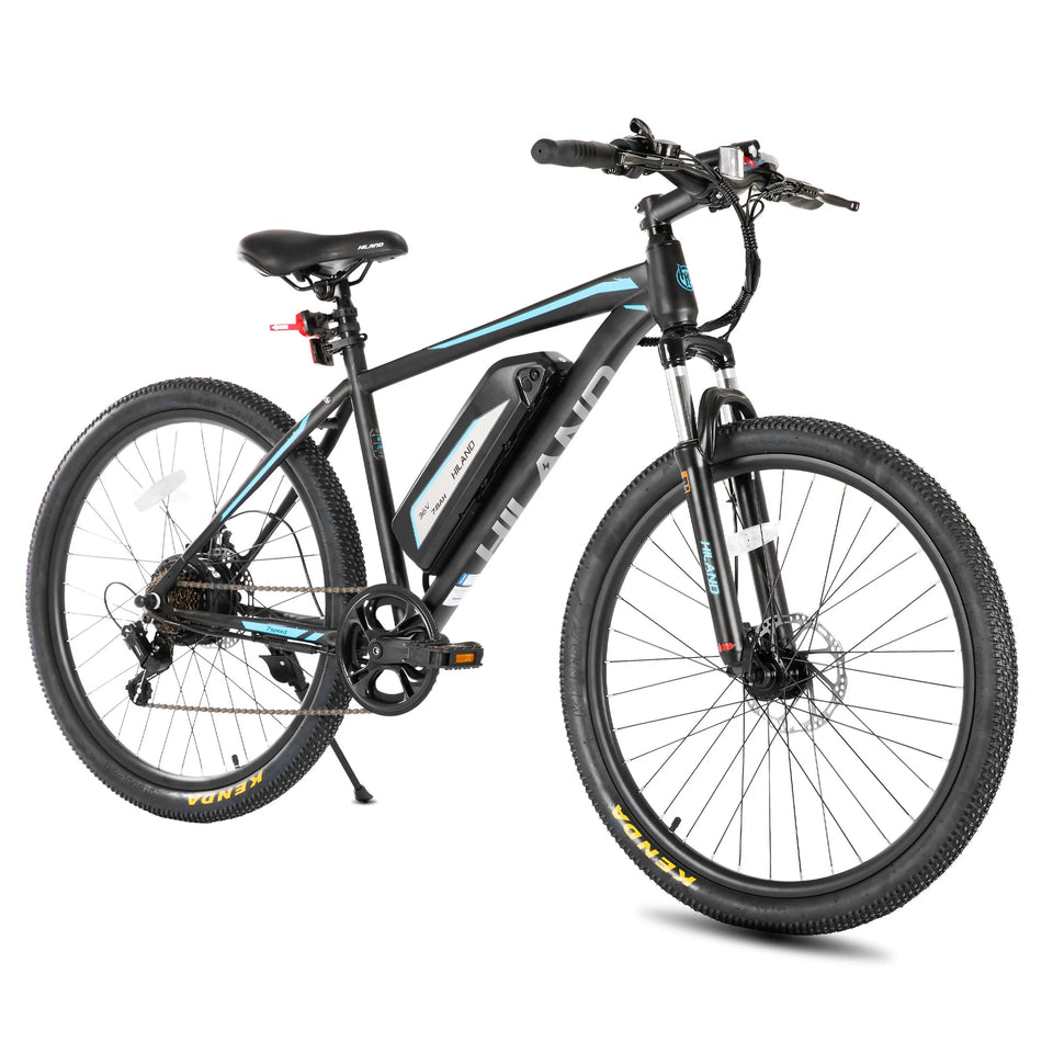 HILAND Electric Bike for Adults, 26 inch Electric Mountain Bicycle with Removable Battery, 500W 36V Motor, 7 speeds 20MPH Ebike AXSSIBLZ