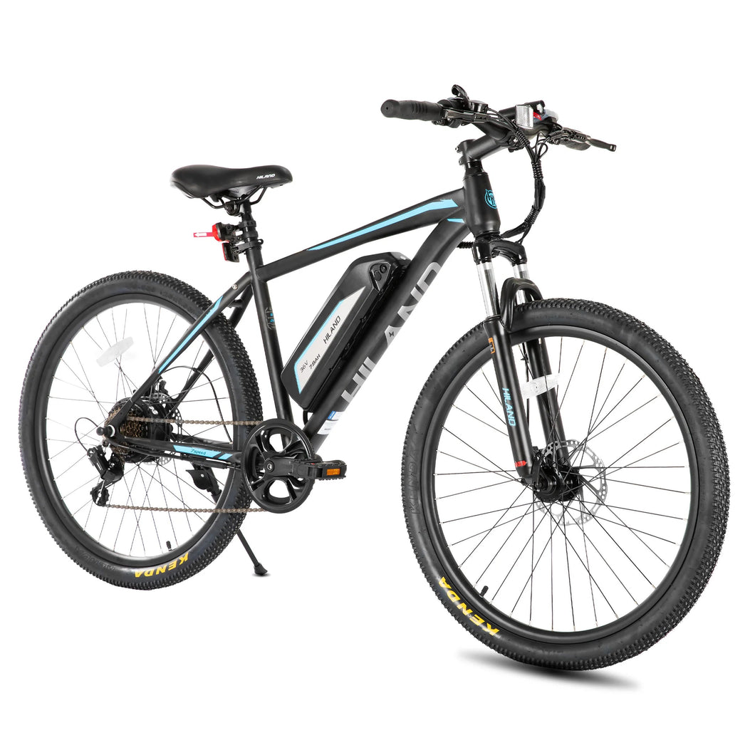 HILAND Electric Bike for Adults, 26 inch Electric Mountain Bicycle with Removable Battery, 500W 36V Motor, 7 speeds 20MPH Ebike AXSSIBLZ