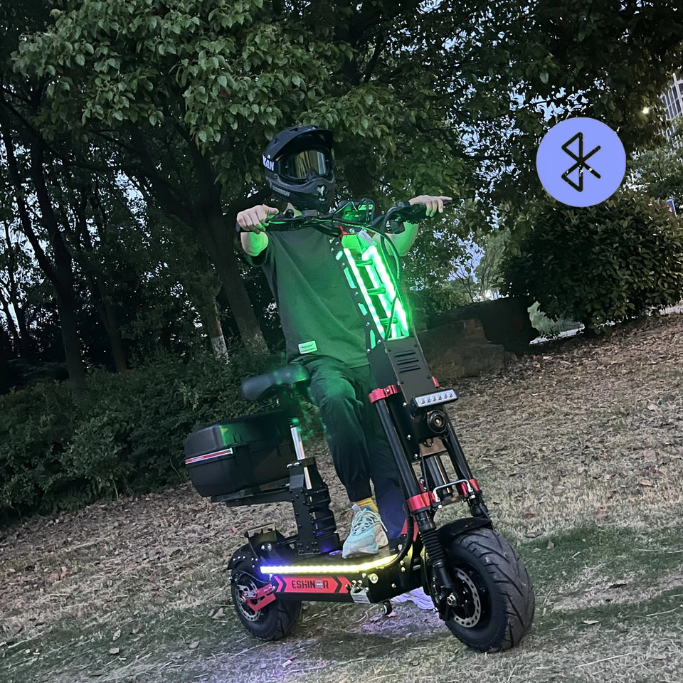 30-100AH Electric Scooter Adult Powerful Dual Motor 100 KMH 110 KM/H 72V 8000W 10000W 12000W 15000W Fast Long Range Escooter AXSSIBLZ
